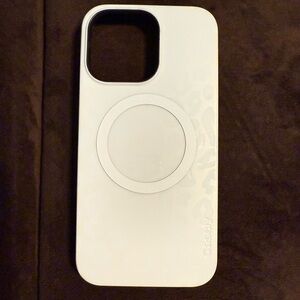 Casely white leopard iPhone 12 Pro Max case.
